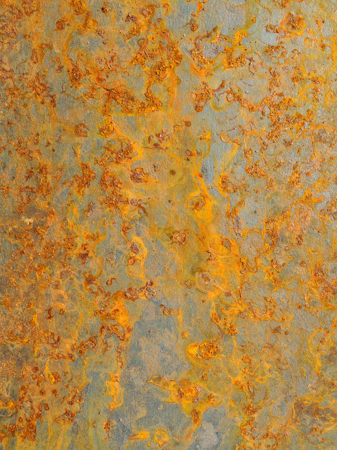Rust and corrosion on metal
